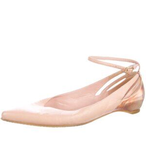 Stuart Weitzman pointed toe slingback flats